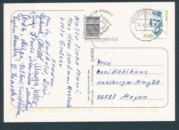 Grüße aus Hansestadt Rostock